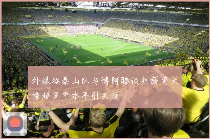 外媒称泰山队与博阿滕谈判薪资大幅超罗甲水平引关注
