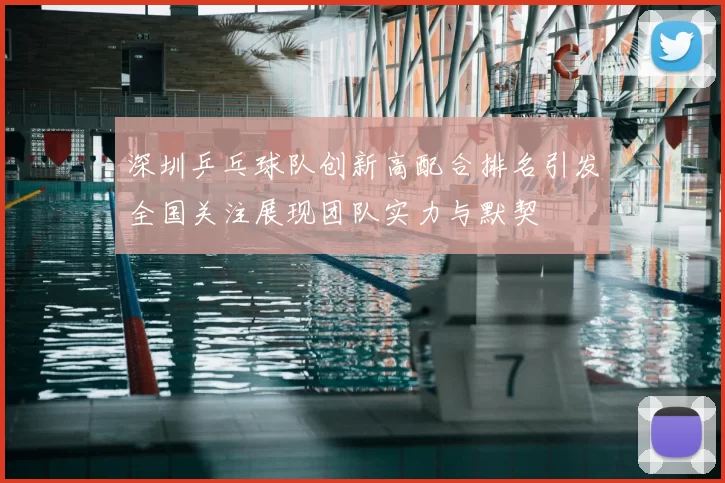 深圳乒乓球队创新高配合排名引发全国关注展现团队实力与默契